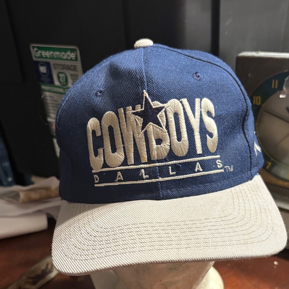 Vintage Dallas Cowboys Blue and Gray Cap late 1980’s to early 1990’s